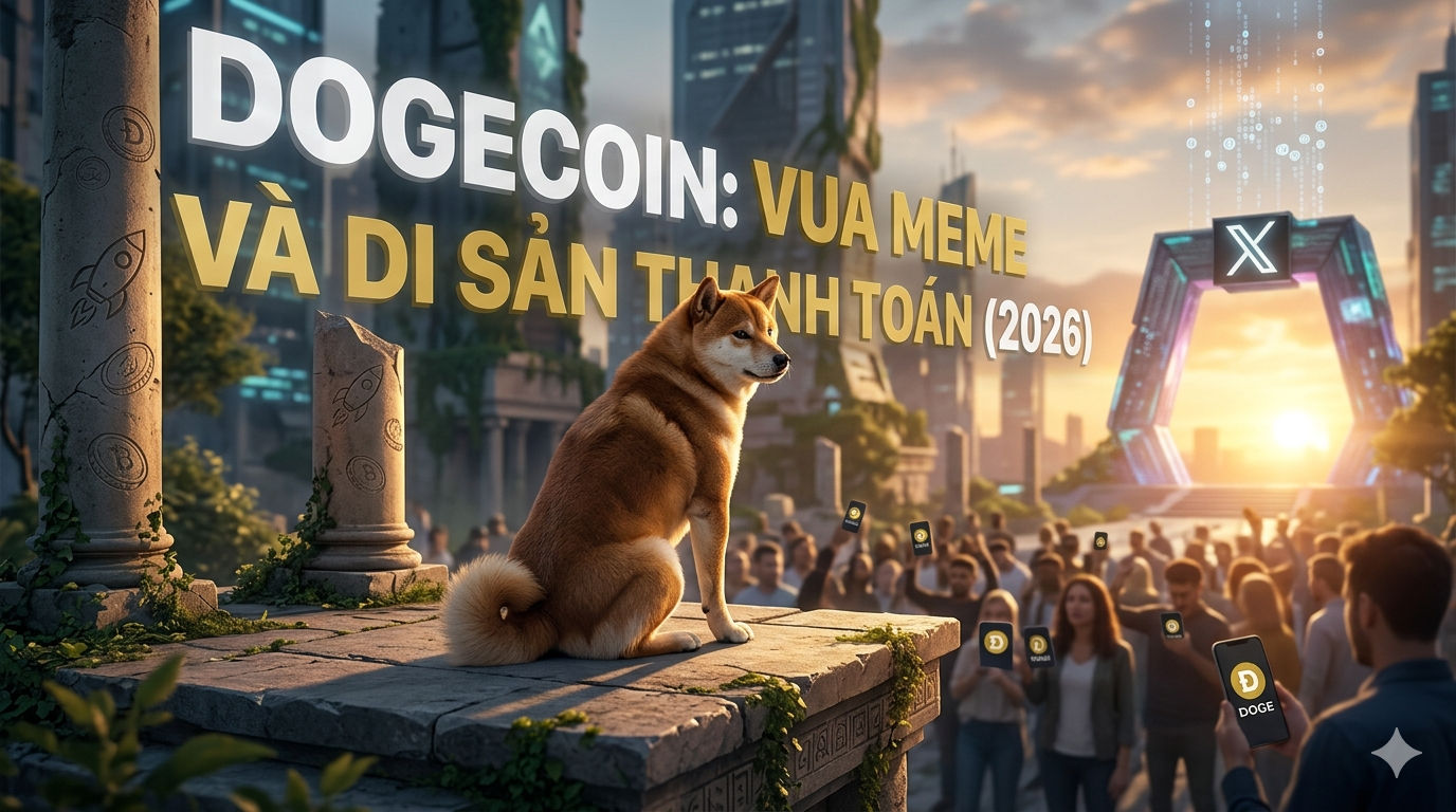 Dogecoin: Khi "Trò đùa" trở thành Tài sản thanh toán chiến lược