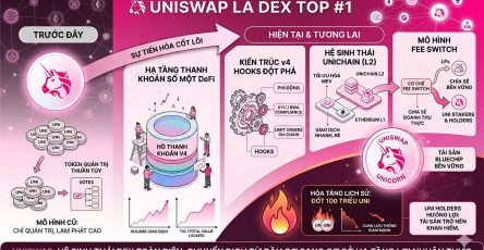 Uniswap 04/2026: Hoàn thành đốt 100M UNI và kích hoạt chuyển đổi phí Fee Switch
